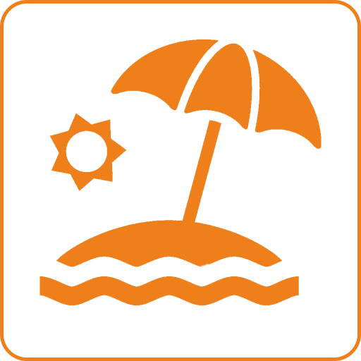 Пляж в 5 мин ходьбы